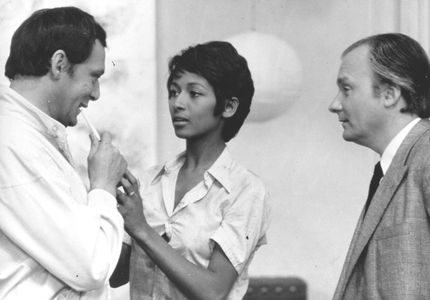 Michel Bouquet, Maurice Ronet, and Cathy Rosier in Last Leap (1970)