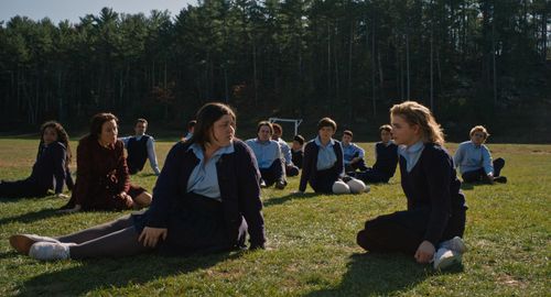 Jennifer Ehle, Chloë Grace Moretz, Melanie Ehrlich, Emily Skeggs, and Sasha Lane in The Miseducation of Cameron Post (20
