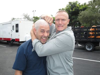 Michael Rooker and Tommy Grillo