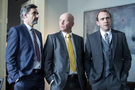 Jirí Hána, Martin Mysicka, and Pavel Necas in Kosmo (2016)