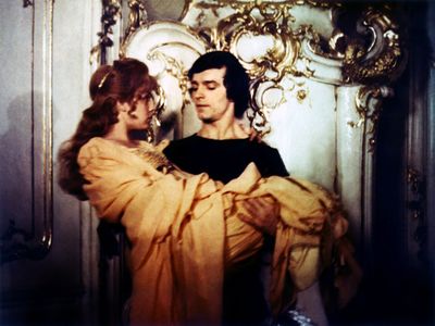 Vlastimil Harapes and Zdena Studenková in Beauty and the Beast (1978)