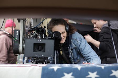 On set of 