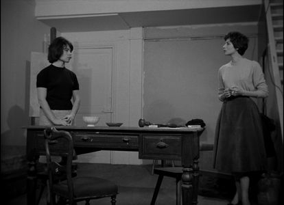 Malka Ribowska and Betty Schneider in Paris Belongs to Us (1961)