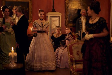 Sophie Thompson, Hannah Onslow, Sophie Winkleman, and Harriet Slater in Belgravia (2020)