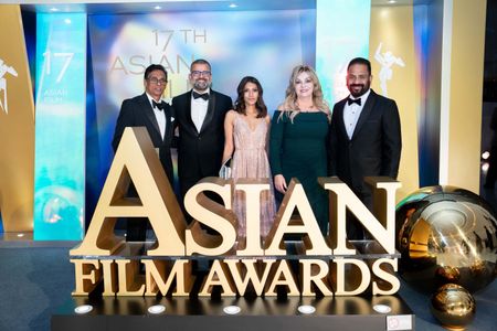 At the 17th Asian Film Awards
