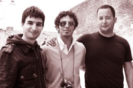 on the set of 