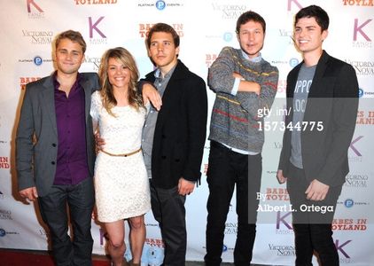 Actors Maxwell Jones, Joel Semande and guests arrive for the 5th Annual Babes In Toyland Charity Toy Drive to benefit Lo