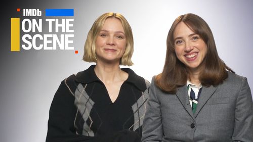 Zoe Kazan and Carey Mulligan in IMDb on the Scene - Interviews: She Said (2022)