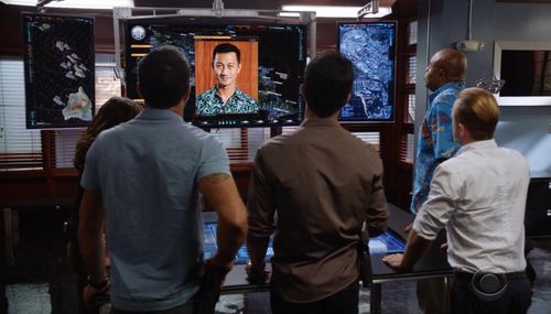 Still of Ken DuBois, Meaghan Rath, Alex O'Loughlin, Ian Anthony Dale, Scott Caan and Chi McBride in Hawaii Five-O and Ke