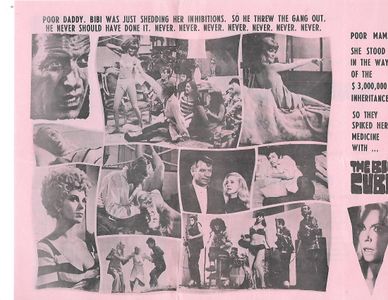 George Chakiris, Carlos East, Richard Egan, Karin Mossberg, Pamela Rodgers, and Regina Torné in The Big Cube (1969)