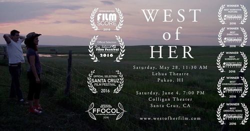 Kelsey Siepser and Ryan Caraway in West of Her (2016)