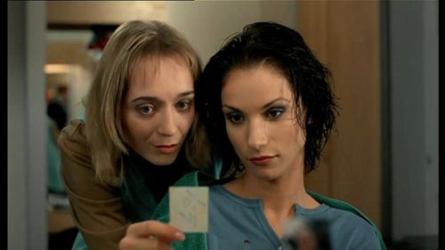 Klára Oltová and Zuzana Kanócz in From Subway with Love (2005)