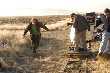 Marshall Bell on set of THE DRIFTER