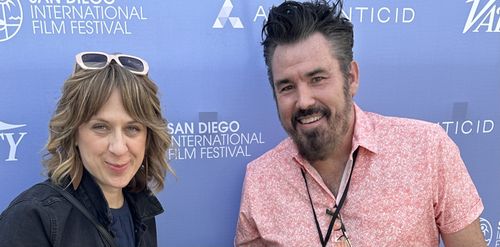 Michelle Killoran and John Killoran at the ‘School Nights’ screening at the San Diego International Film Festival.
