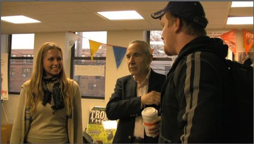 Anja Meyer, Lloyd Kaufman, Larry Longstreth