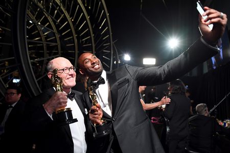 Glen Keane and Kobe Bryant at an event for The Oscars (2018)