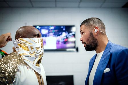 Dereck Chisora and Tony Bellew in DAZN Boxing: WBA International Heavyweight Title: Dereck Chisora vs. Kubrat Pulev II (