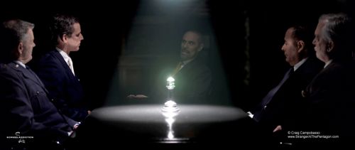 Valiant Thor (Jeff Joslin) meets the evil Empyrean (Joel Swetow) who runs the world behind the corporate curtain.
