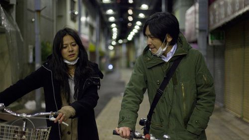 Takeshi Yamamoto and Yûki Shinohara in Odayaka (2012)