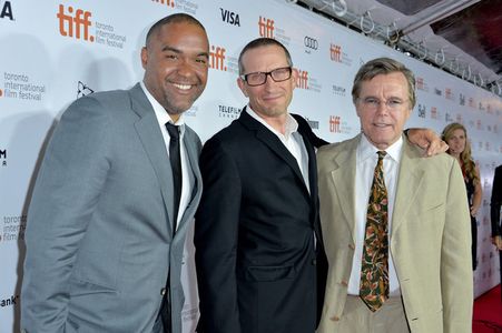 Parkland producers Matt Jackson, Brian Peter Falk, Nigel Sinclair