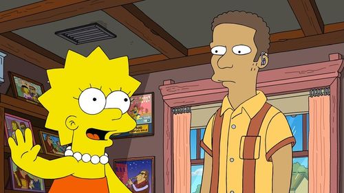 Yeardley Smith and John Autry II in The Simpsons (1989)