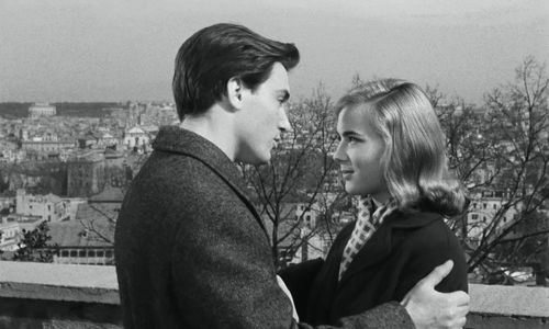 Cathia Caro and Luciano Marin in The Overtaxed (1959)