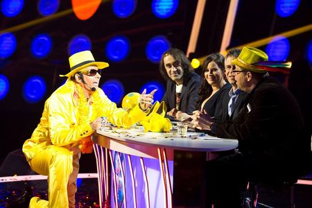 Jakub Kohák, Janek Ledecký, Milan Steindler, Petr Rychlý, and Jitka Cvancarová in Tvoje tvár má známý hlas (2016)