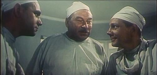 Vasiliy Merkurev and Leonid Knyazev in The Flaming Years (1961)