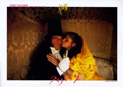 Klaus Kinski and Debora Caprioglio in Paganini (1989)