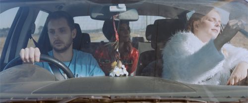 Jimmy Seargeant, Emma Leonard, and Claudia Dzienny in Wanderbust (2019)