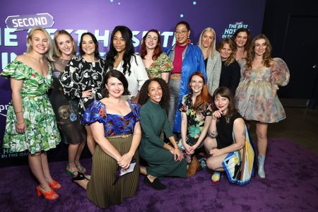 Show's Writing Staff at The Second Best Hospital in the Galaxy Premiere