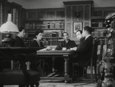 Reikichi Kawamura, Toshiaki Konoe, Shin Saburi, Tatsuo Saitô, and Mitsuko Yoshikawa in The Brothers and Sisters of the T