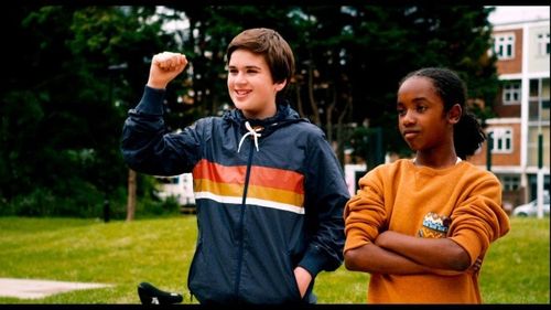 Theo Stevenson and Akai Osei in All Stars (2013)