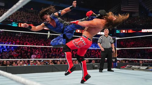 A.J. Styles and Chris Lindsey in WWE Survivor Series (2019)