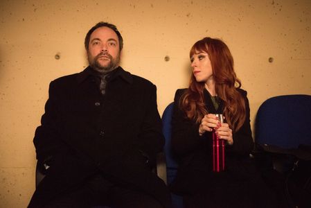 Mark Sheppard and Ruth Connell in Supernatural (2005)