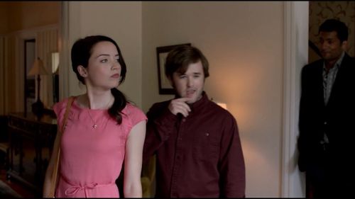 Haley Joel Osment, Rupinder Nagra, and Susanna Fournier in Continuum (2013)