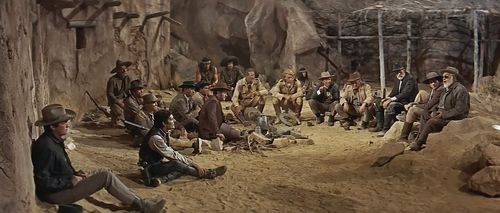 Gregory Peck, Edward G. Robinson, Omar Sharif, Lee J. Cobb, David Garfield, Raymond Massey, Burgess Meredith, Shelley Mo