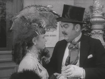 Harriet Andersson and Åke Grönberg in Sawdust and Tinsel (1953)
