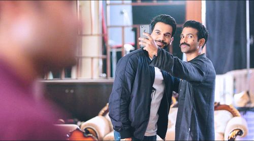 Rajkummar Rao and Vinod Rawat in Pushtaini (Ancestral) (2023)