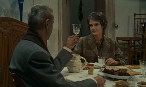 Jean-Pierre Kérien and Delphine Seyrig in Muriel (1963)