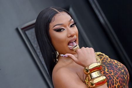 Megan Thee Stallion at an event for The 64th Annual Grammy Awards (2022)