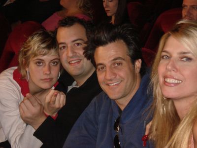 Elise Muller, Ross Partridge, Steve Zissis, and Greta Gerwig in Baghead (2008)