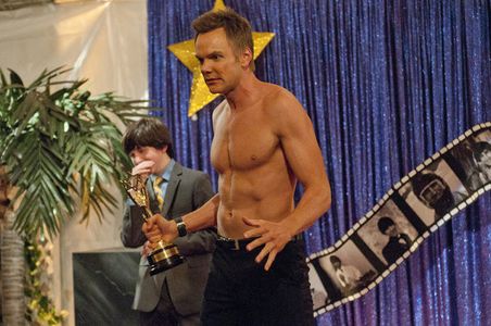 Joel McHale and Brandon Killham in Community (2009)