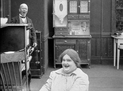 Oliver Hardy and Edward O'Connor in The Lottery Man (1916)