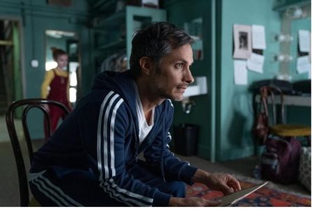 Gael García Bernal and Matilda Lawler in Station Eleven (2021)