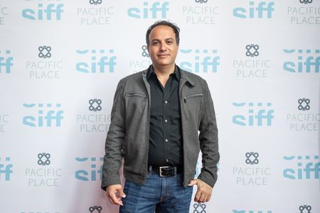 Sameh Zoabi at an event for Tel Aviv on Fire (2018)