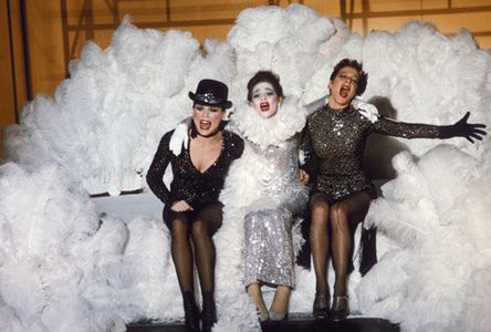 Erzsebet Foldi, Leland Palmer, and Ann Reinking in All That Jazz (1979)