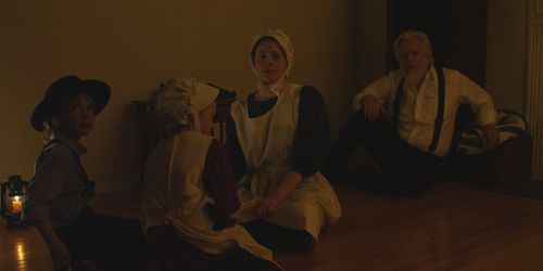 Bruce Davison, Liesel Kopp, Catherine Vess, and Paris Riefenstein in The Congregation (2011)