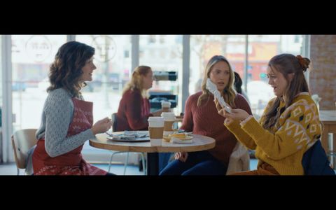 Ali Faulkner, Ciara Hanna, and A.K. Benninghofen in Stars Fell Again (2023)