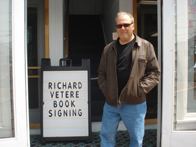 Book signing of Champagne and Cocaine in Kennebunkport, Maine.